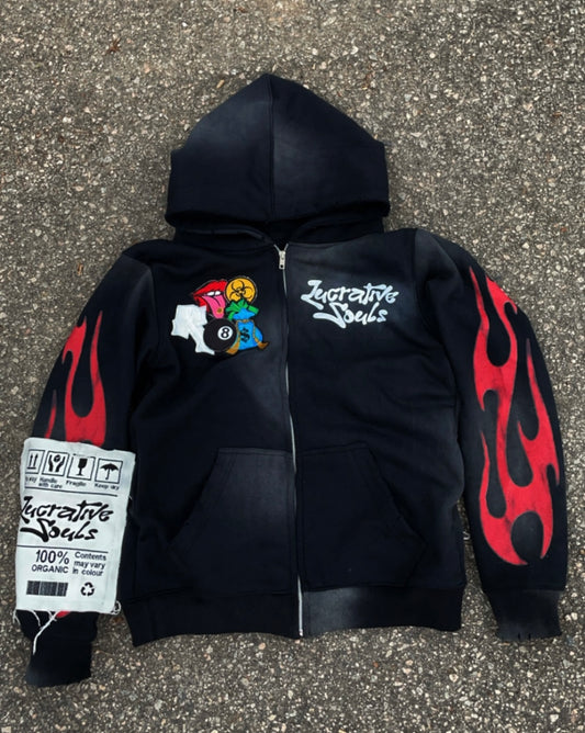 FLAME ON ZIPUP